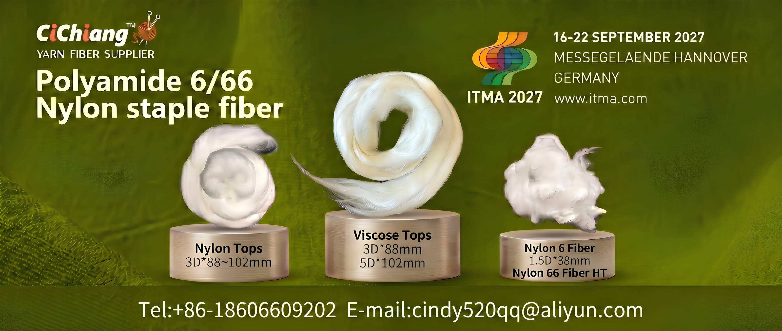 Polyamide 6/66Nylon staple fiber Polyamide 6/66Nylon staple fiber